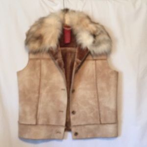 Olsen Europe faux fur vest.